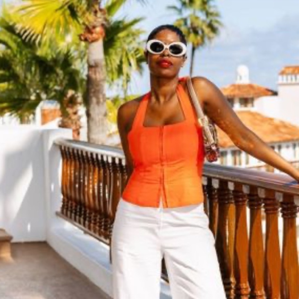 Target, Future Collective collab with Jenee Naylor - Women's Tie Neck Halter Top